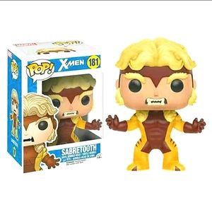 Marvel Funko Pop #181 Sabertooth Vaulted